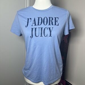 Juicy Couture Light Blue J'adore Tee